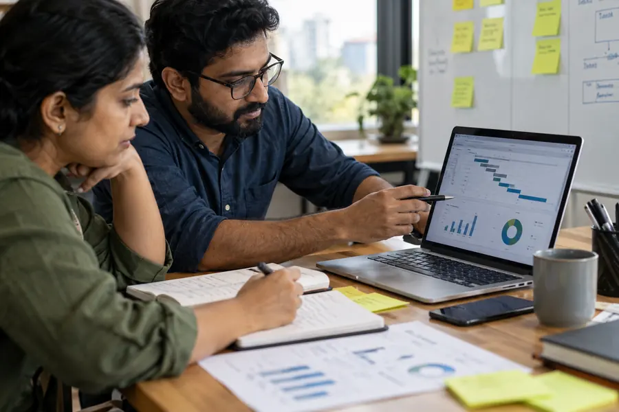 Illustrative photograph for measuring roi on digital transformation