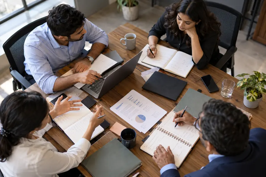 Illustrative photograph for executive management