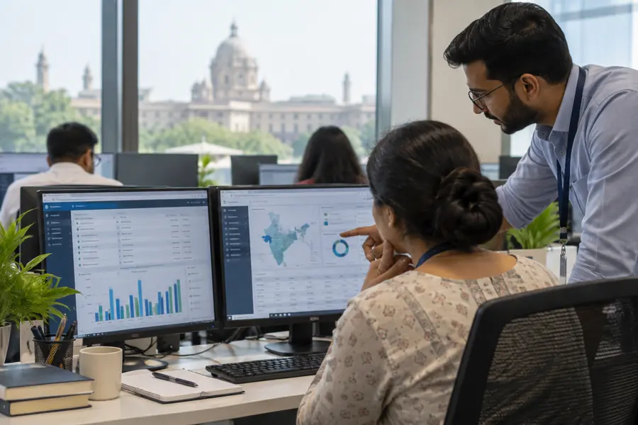 Illustrative photograph for data management