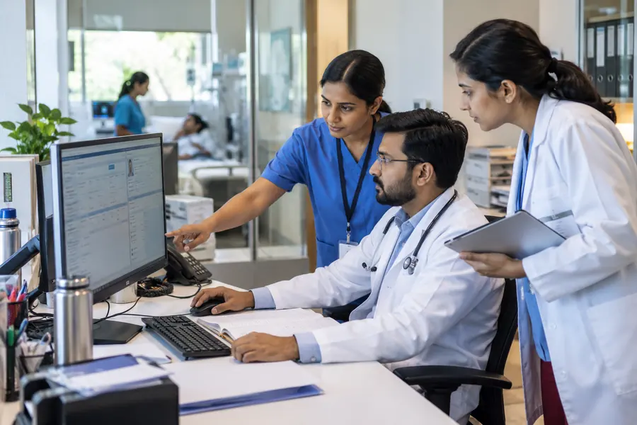 Illustrative photograph for electronic health records