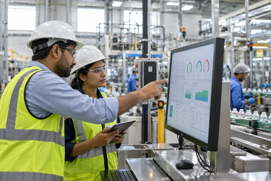 Illustrative photograph for manufacturing analytics
