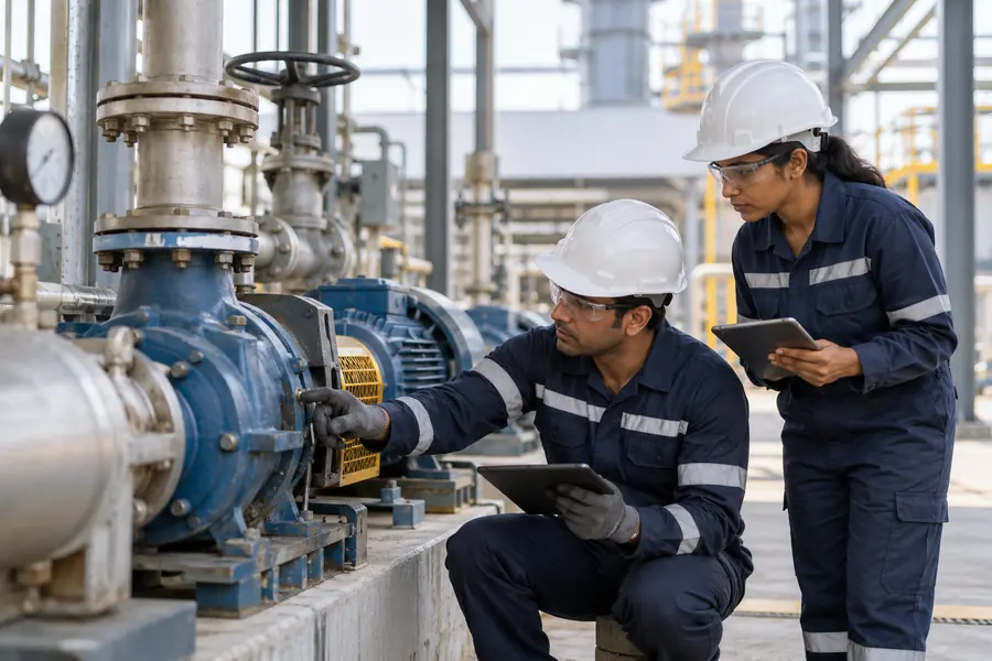 Illustrative photograph for plant maintenance