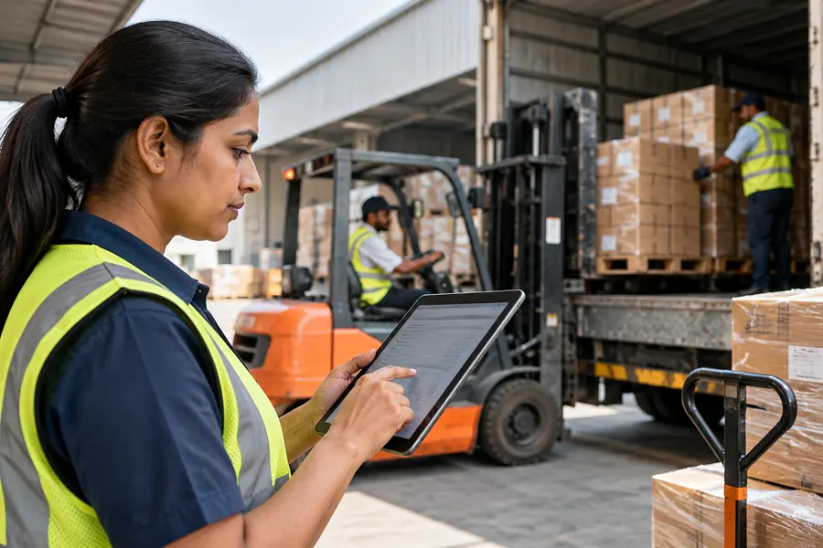 Illustrative photograph for supply chain management