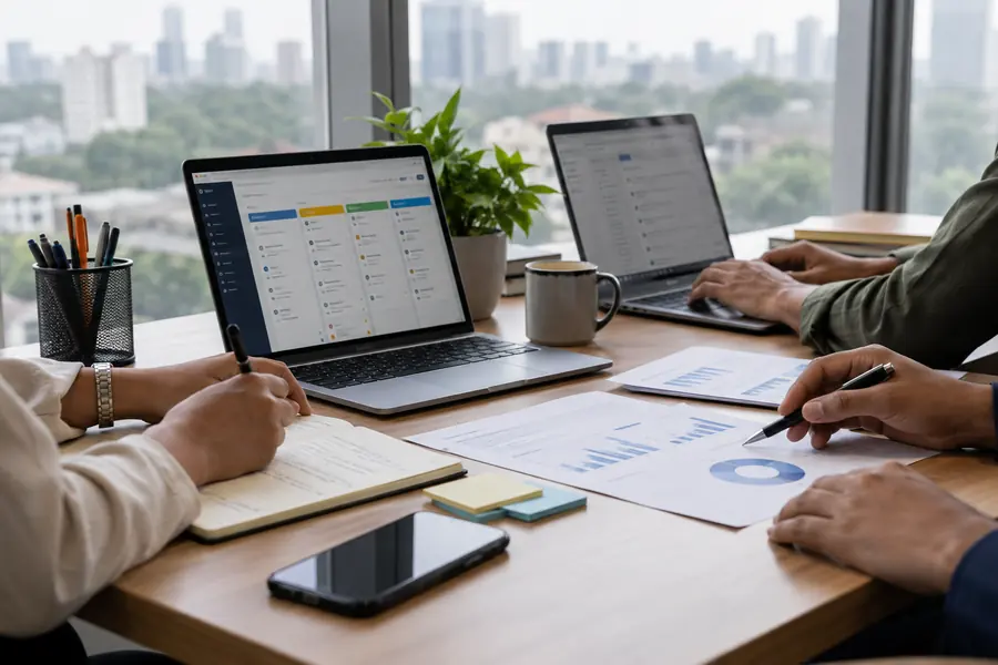 Illustrative photograph for crm platform