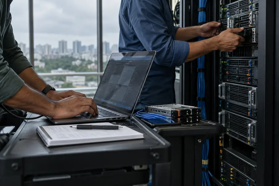 Illustrative photograph for disaster recovery