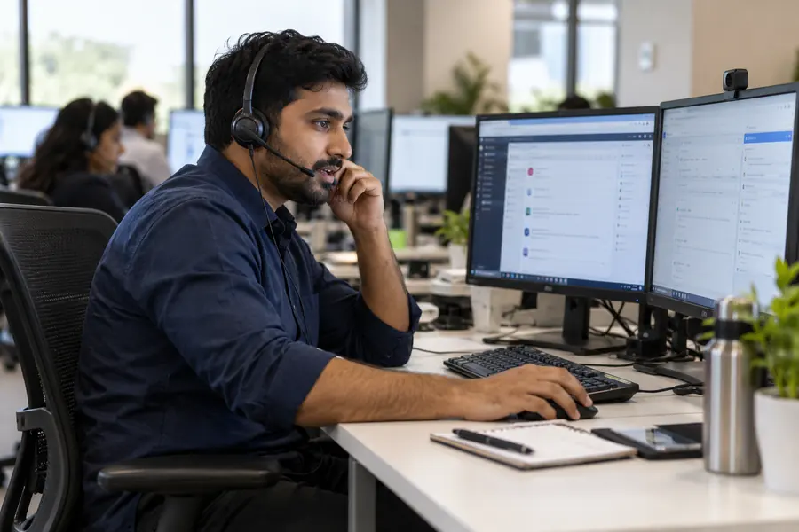 Illustrative photograph for it help desk & support