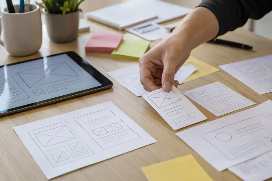 Illustrative photograph for prototyping