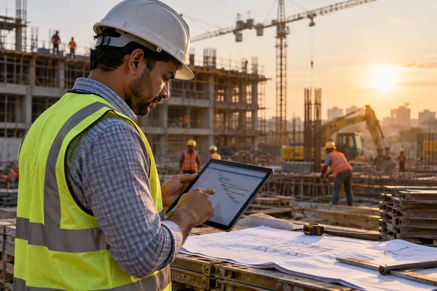Illustrative photograph for construction erp