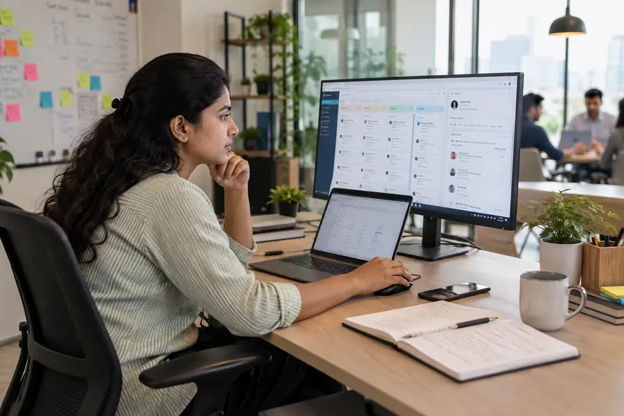 صورة توضيحية لموضوع أنظمة إدارة علاقات العملاء (CRM)