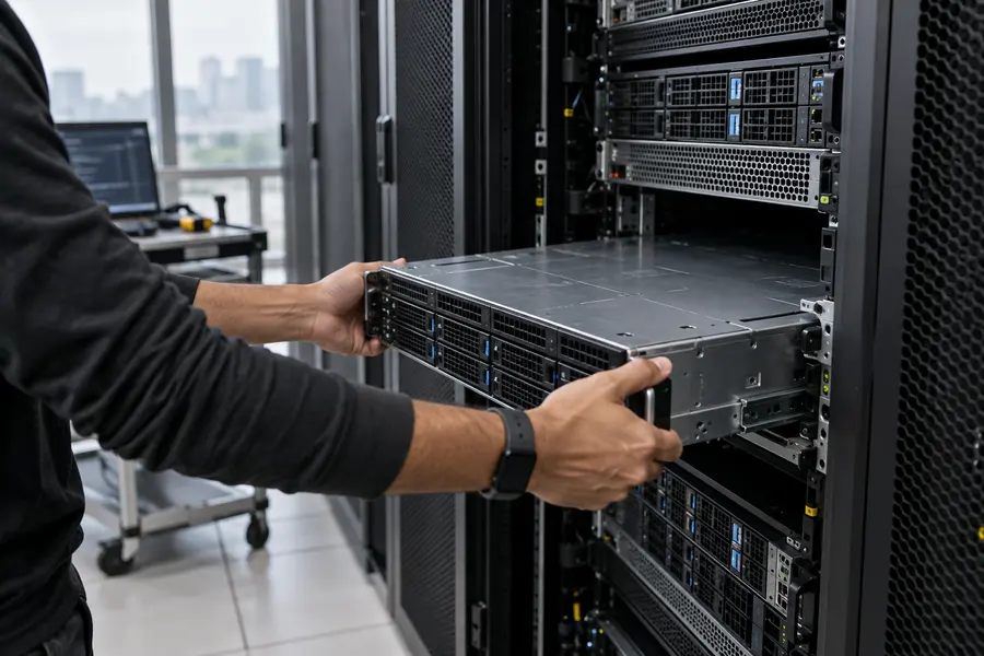 Illustrative photograph for dedicated servers