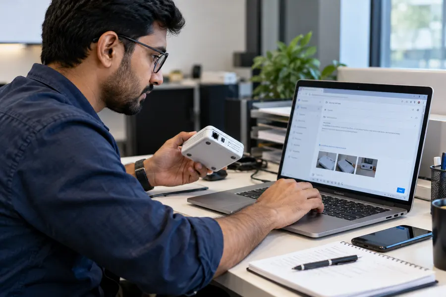 Illustrative photograph for email support