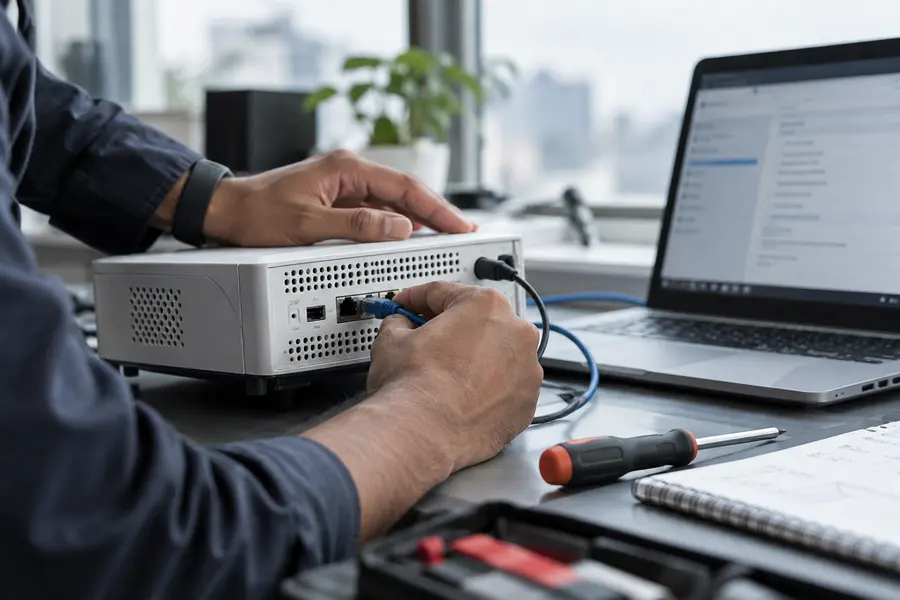 Illustrative photograph for troubleshooting